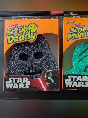 Scrub Daddy / Mommy Star Wars Darth Vader & Yoda Sponges